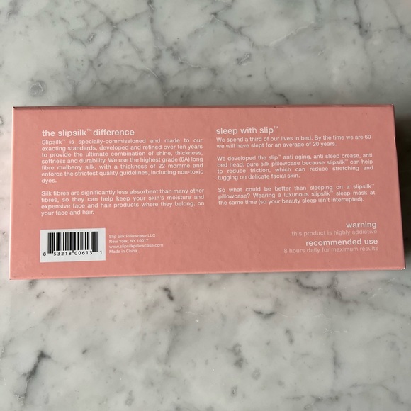 Slip sleep mask 100% silk - Picture 3 of 3